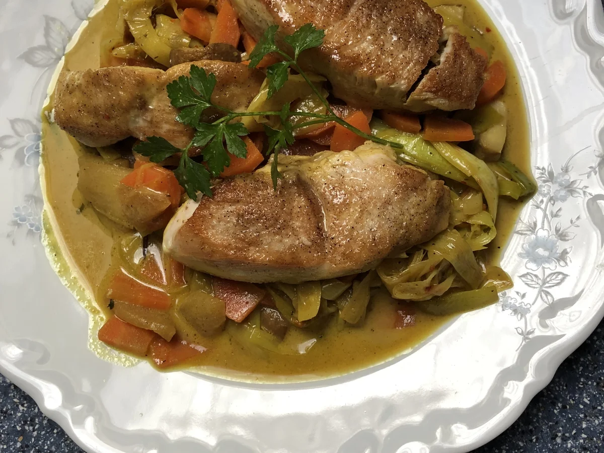 Currygemüse mit Putenbrust - Rezept - Bild Nr. 17033