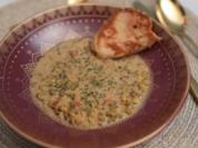 Mungbohnensuppe mit Gurke und Naanbrot - Rezept - Bild Nr. 2