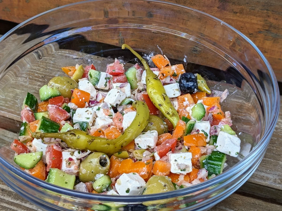 Rezept: Gemischter Salat Bild Nr. 2 Gemischter Salat - Rezept - Bild Nr. 2