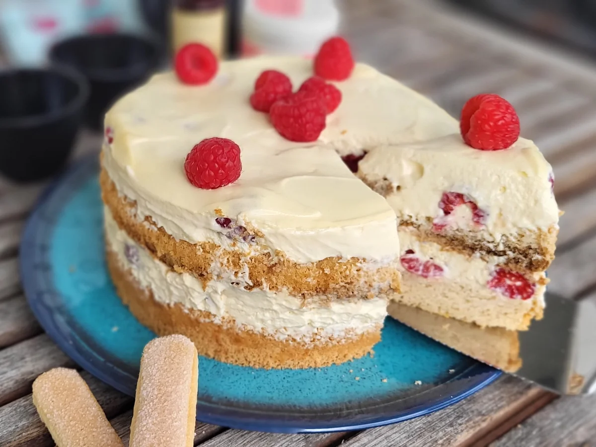 Rezept: BiNe` S EIERLIKÖR - HIMBEER - TIRAMISUTORTE Bild Nr. 4 BiNe` S EIERLIKÖR - HIMBEER - TIRAMISUTORTE - Rezept - Bild Nr. 4