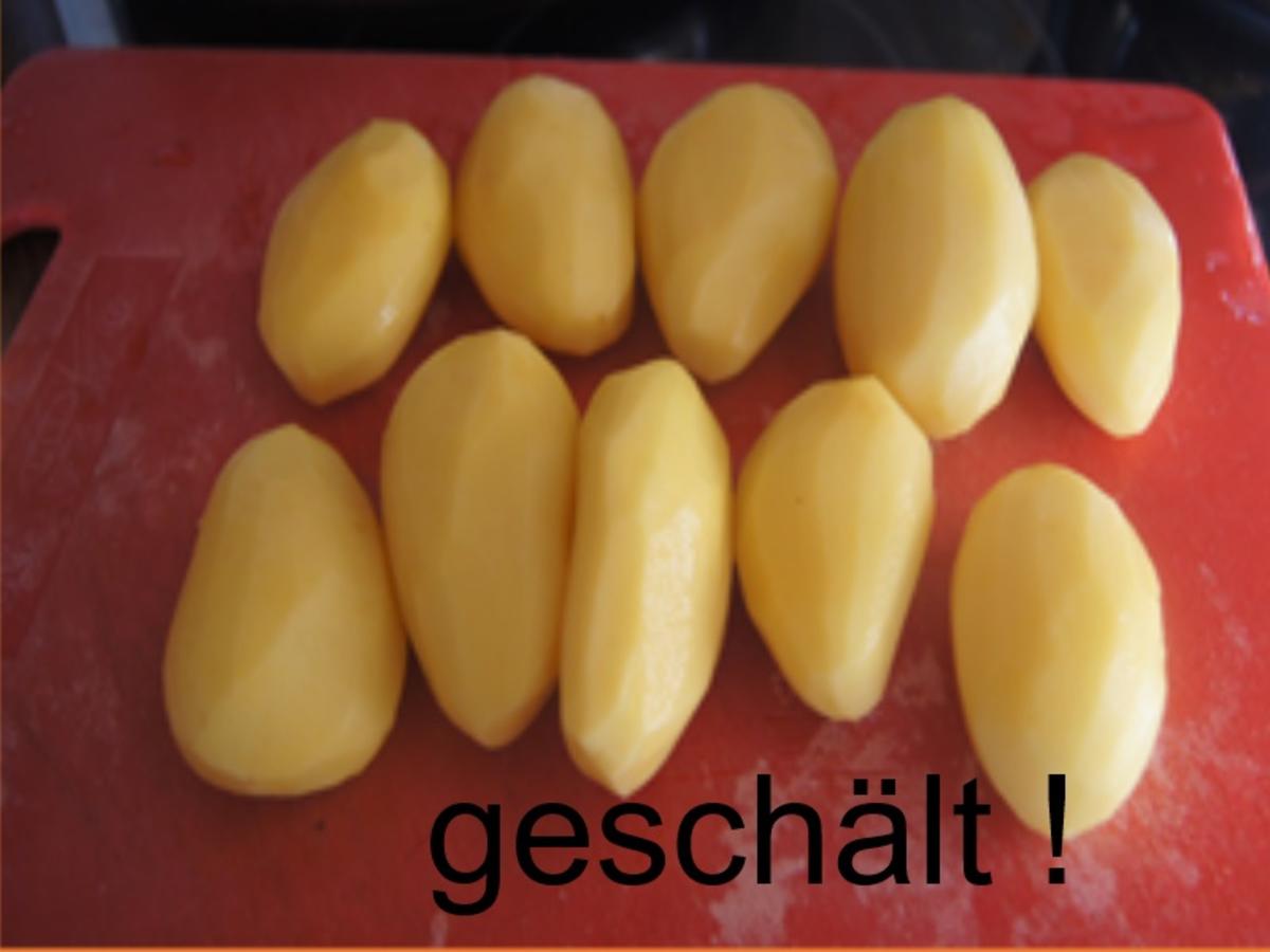 Spargelduo mit Schinkentrio, Koriander-Hollandaise und Frühkartoffel-Pilzen - Rezept - Bild Nr. 14