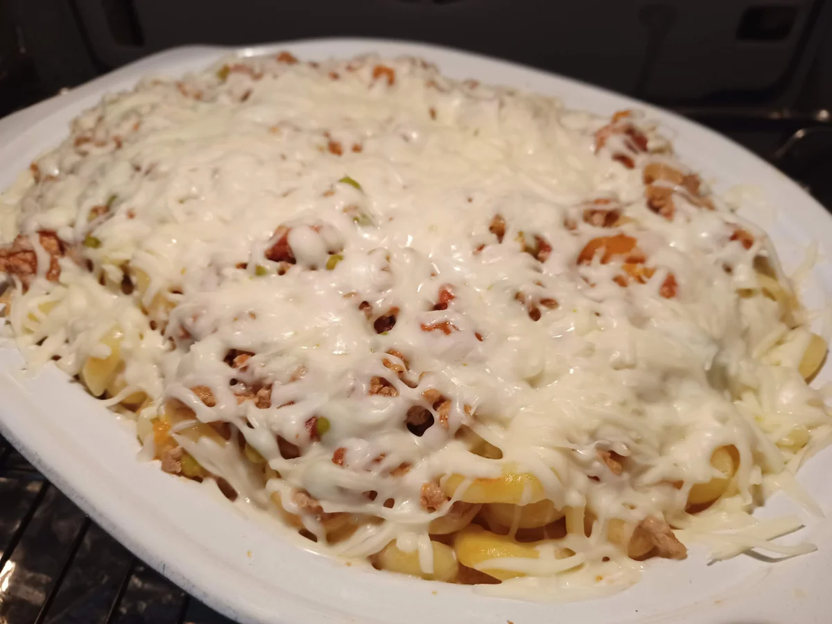 Nudelauflauf mit Hackfleisch und Gemüse - Rezept - Bild Nr. 17049