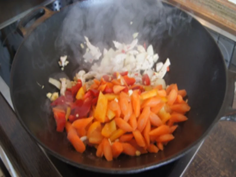 Asia-Hähnchen-Wok mit Basmatireis - Rezept - Bild Nr. 9