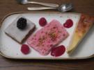 Käsekuchen und Ploberger Schnitte mit Himbeerparfait - Rezept - Bild Nr. 17037
