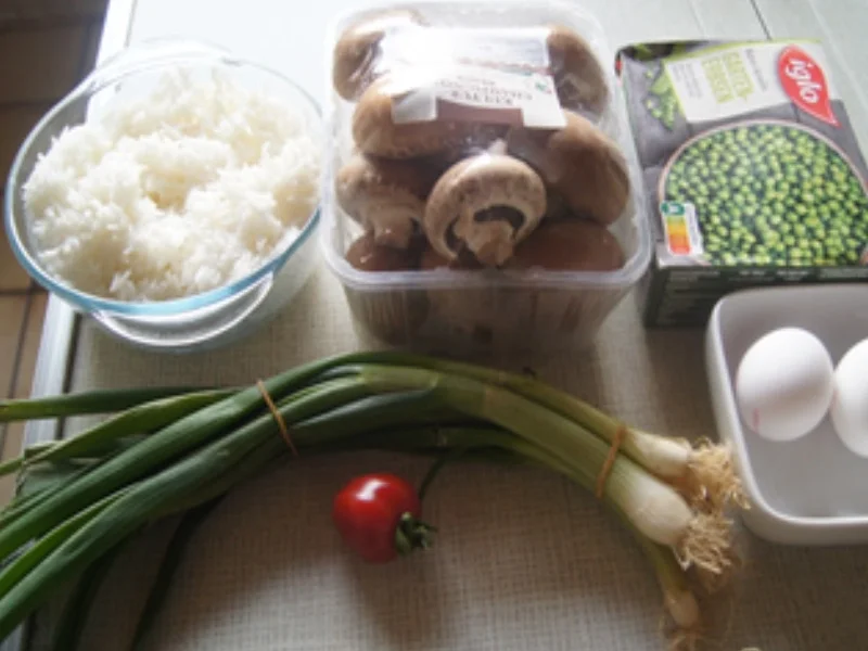 Gebratener Eier-Gemüse-Reis - Rezept - Bild Nr. 3