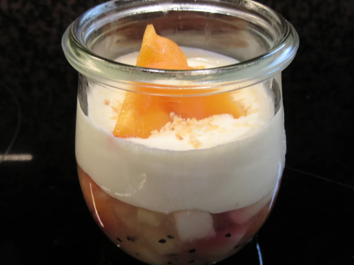 Rezept: Dessert: Gelbe Grütze Bild Nr. 17046 Dessert: Gelbe Grütze - Rezept - Bild Nr. 17046