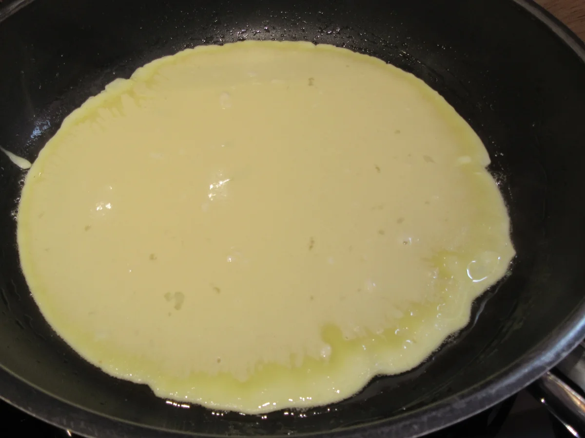 Fingerfood: Pfannkuchen mit Spinat und Schafskäse - Rezept - Bild Nr. 17047