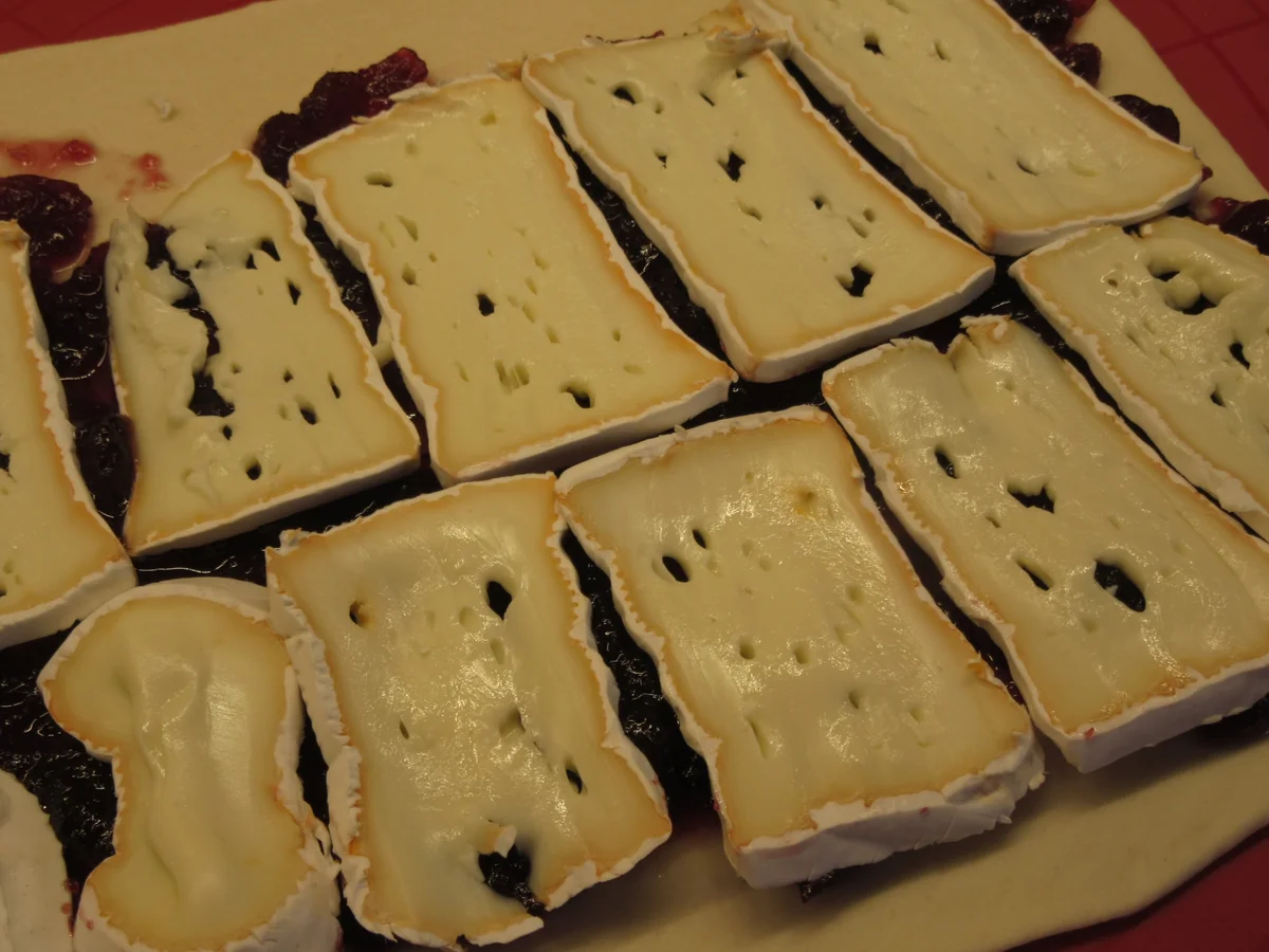 Fingerfood: Hefeschnecken mit Camembert und Cranberries - Rezept - Bild Nr. 17051