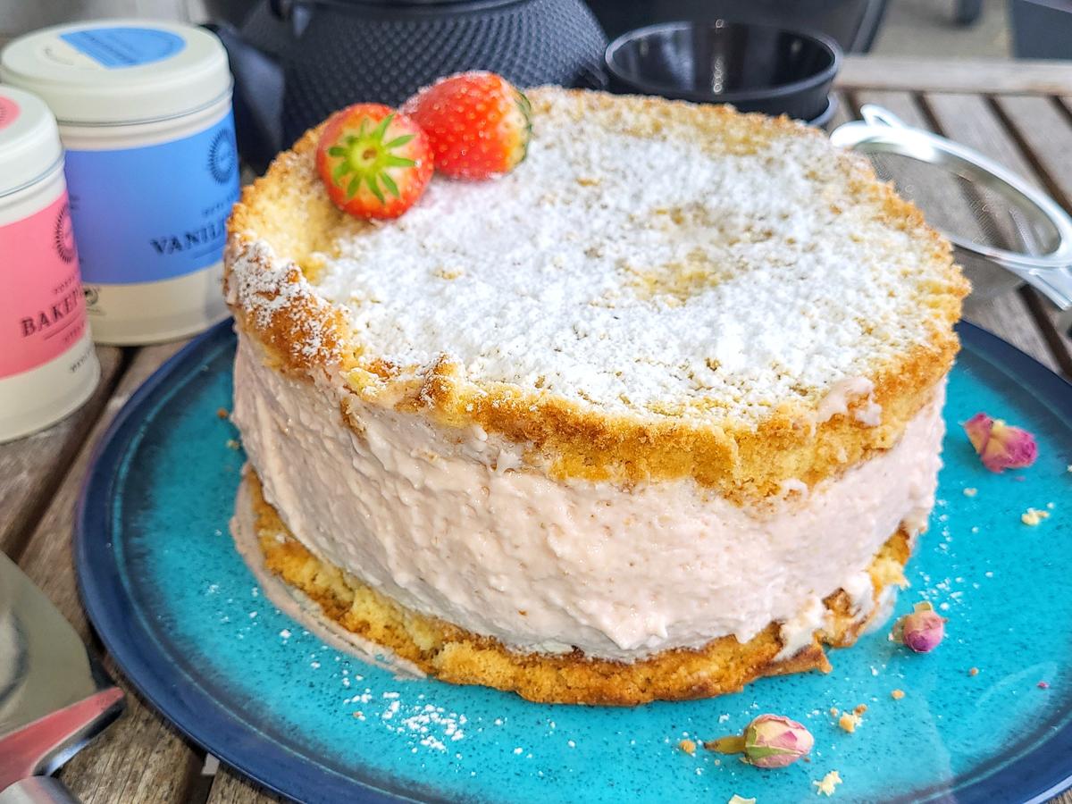 BiNe` S ERDBEERCREME KUCHEN - einfach - von Bine13100