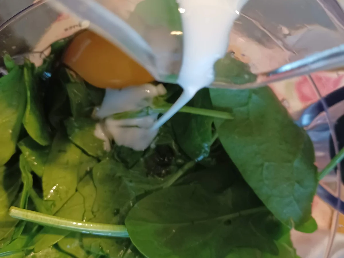 Pfannkuchen mit Spinat - Rezept - Bild Nr. 17051