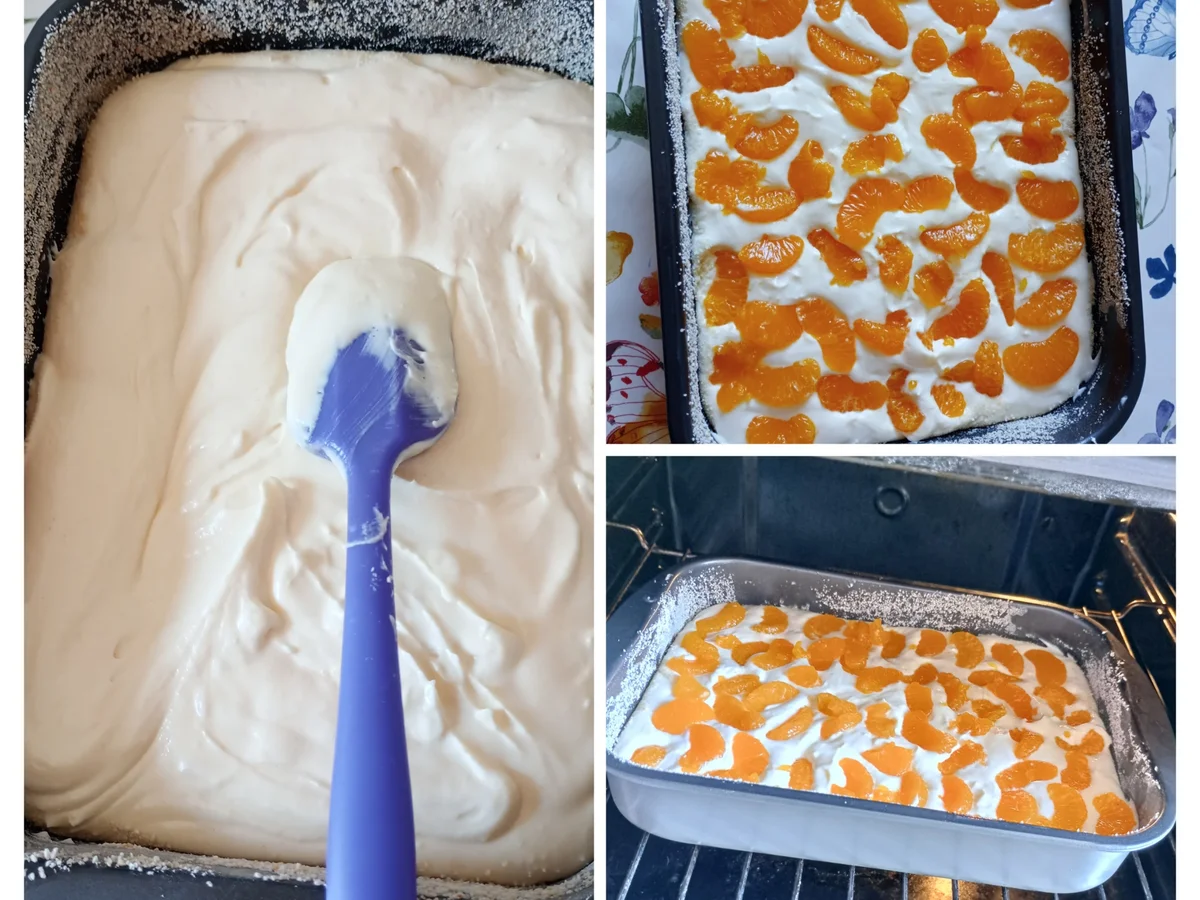 5 Minuten Mandarinen Käsekuchen ohne Boden - Rezept - Bild Nr. 17054