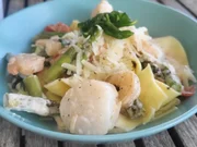 BiNe` S PASTA MIT JAKOBSMUSCHELN & SCAMPI - Rezept - Bild Nr. 7