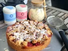 BiNe` S RHABARBER - HIMBEER CRUMBLE KUCHEN - Rezept - Bild Nr. 17055