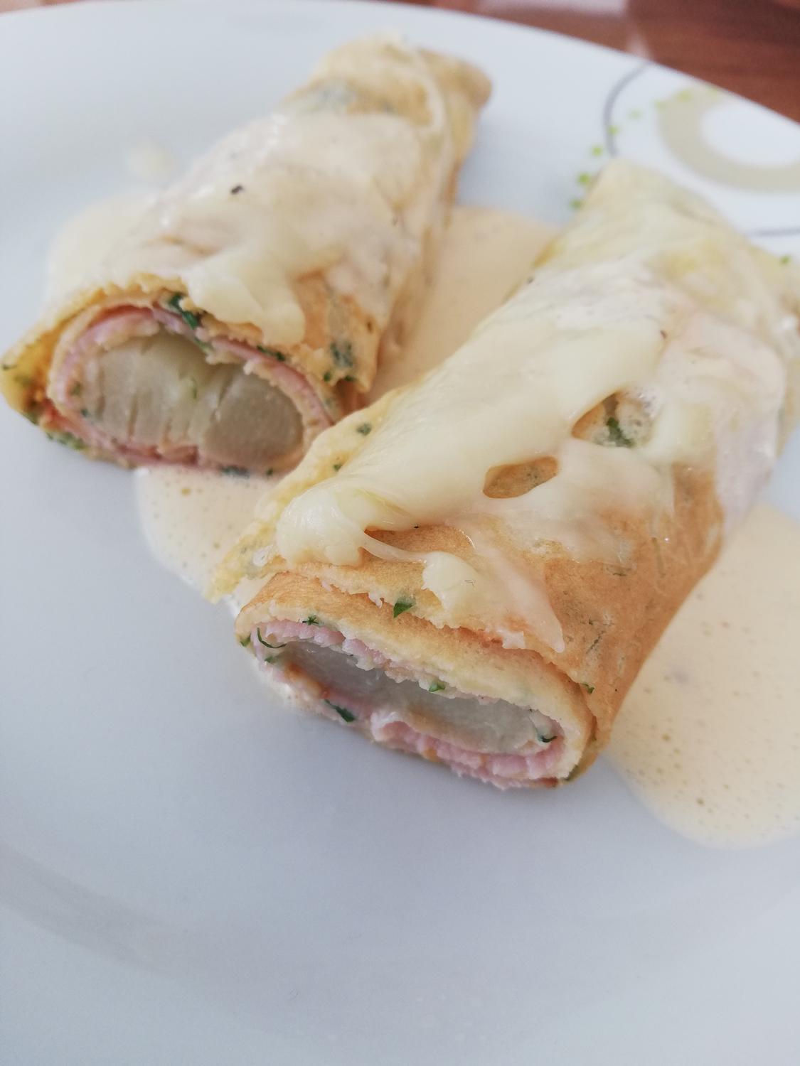 Spargel-Pfannkuchen - Rezept mit Bild - kochbar.de