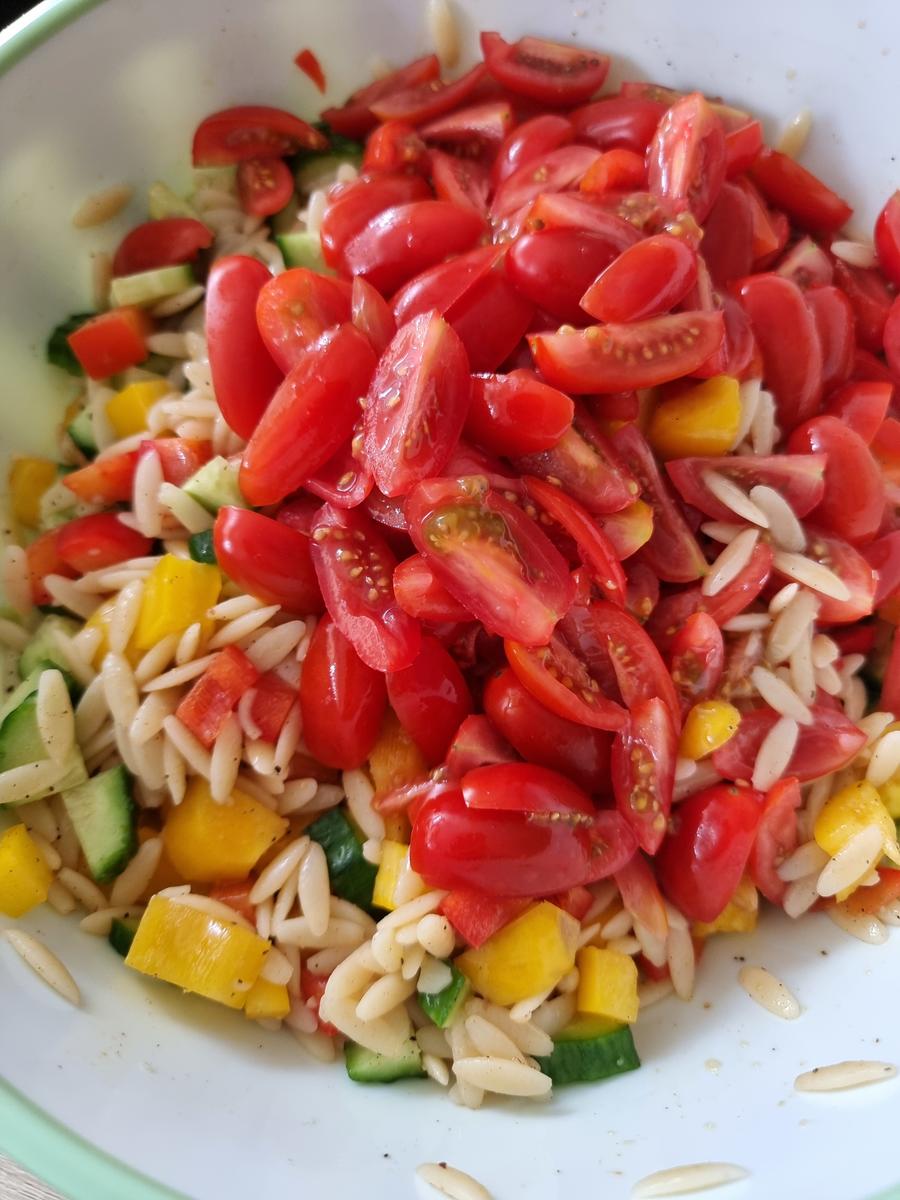 Risoni-Salat - Rezept - Bild Nr. 17057