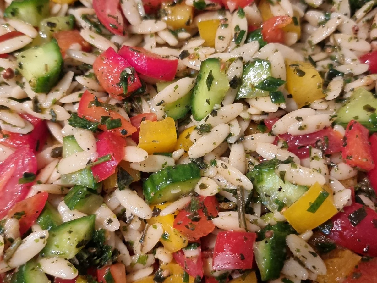 Risoni-Salat - Rezept - Bild Nr. 17058