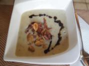 Spargelsuppe mit Koriander und schmackhafter Einlage - Rezept - Bild Nr. 2