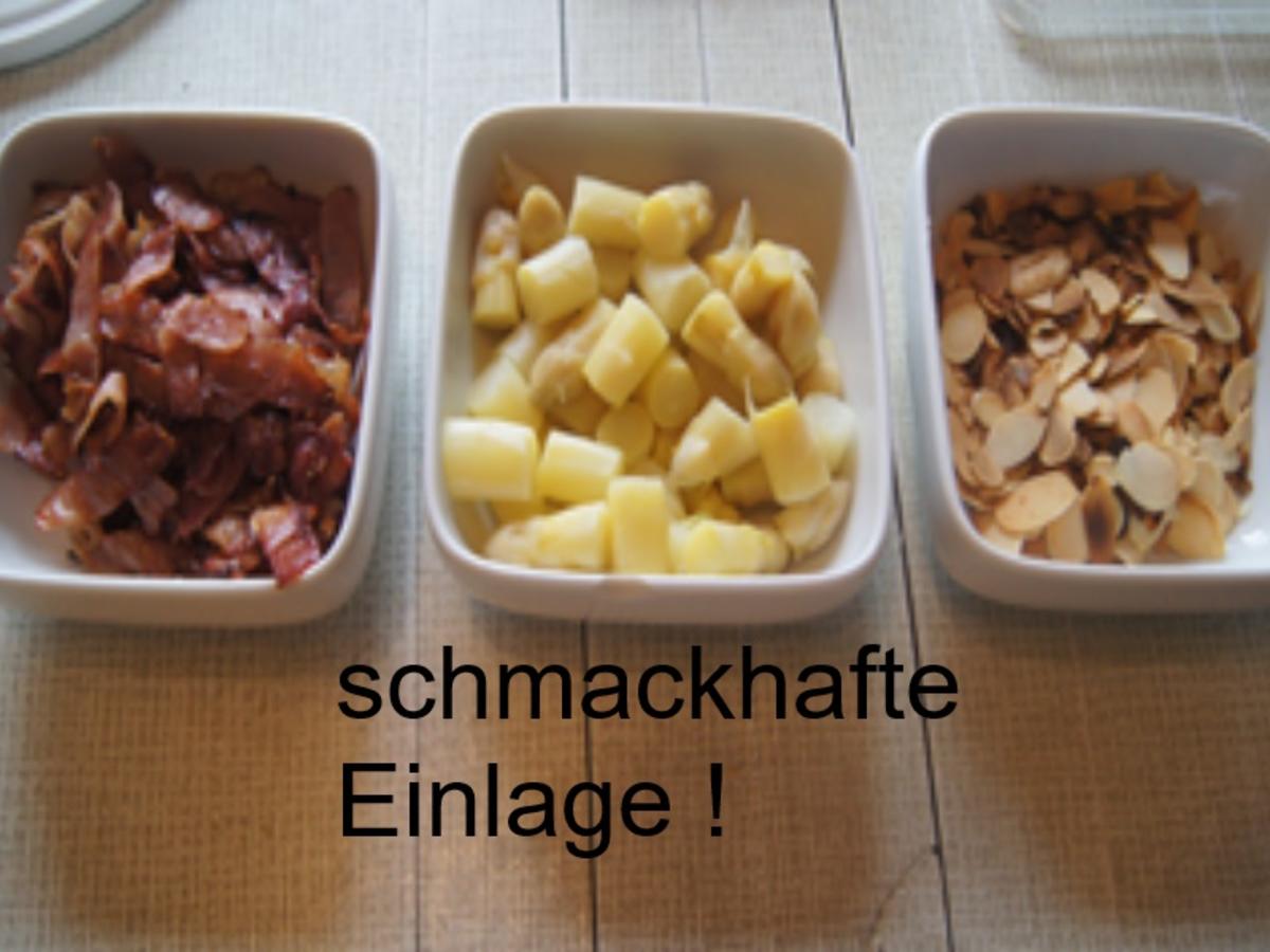 Spargelsuppe mit Koriander und schmackhafter Einlage - Rezept - Bild Nr. 14