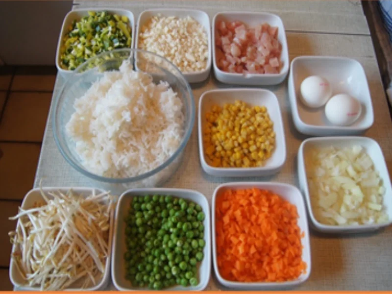 Rezept: Vietnamesischer Bratreis Bild Nr. 17055 Vietnamesischer Bratreis - Rezept - Bild Nr. 17055