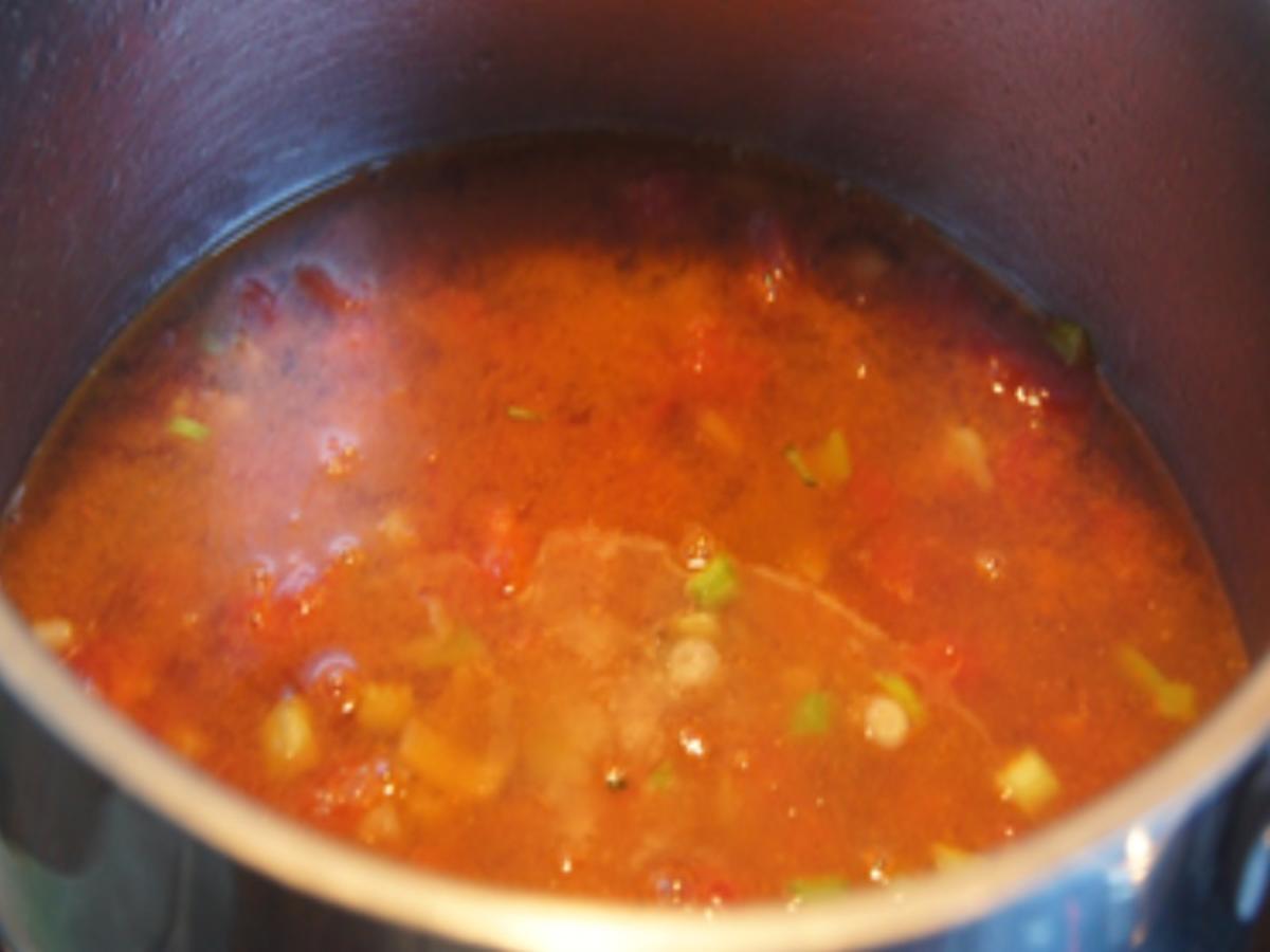 Asiatische Tomaten-Garnelen-Suppe - Rezept - Bild Nr. 17061