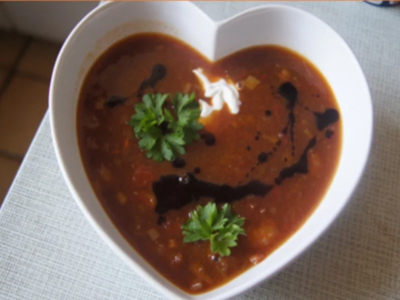 Asiatische Tomaten-Garnelen-Suppe - Rezept - Bild Nr. 17062