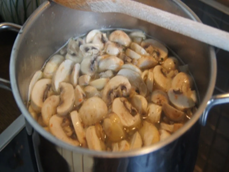 Champignon-Kartoffel-Cremesuppe - Rezept - Bild Nr. 8