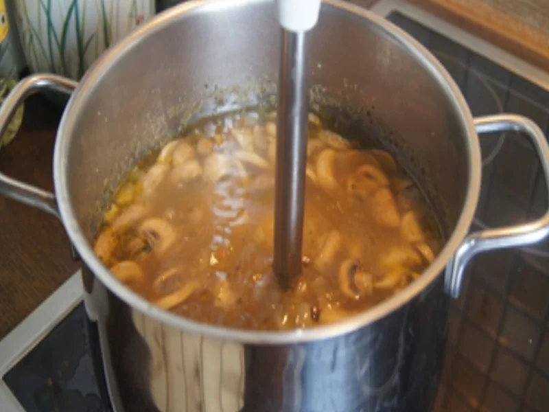 Champignon-Kartoffel-Cremesuppe - Rezept - Bild Nr. 9