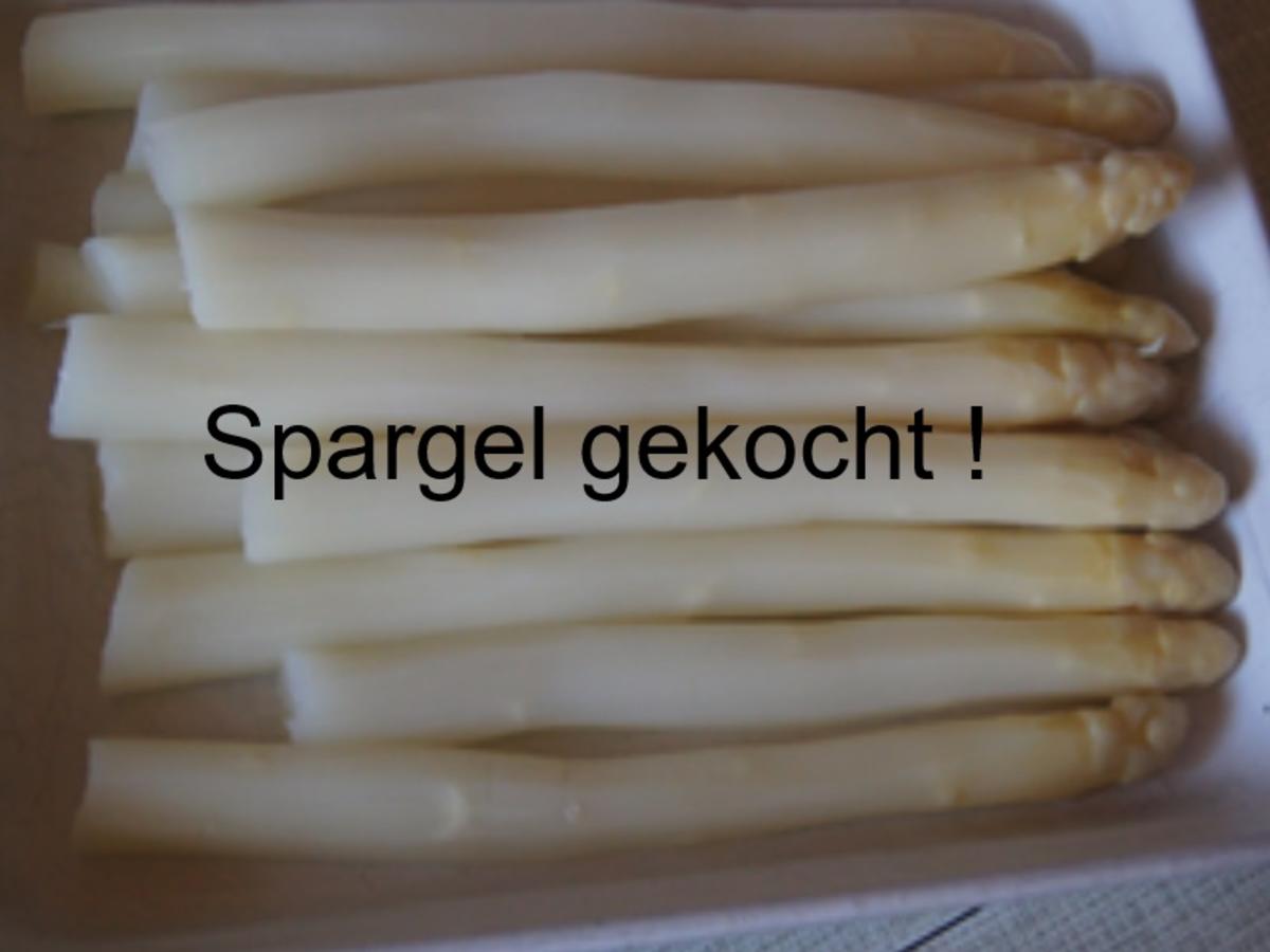 Spargel mit Schinken-Ei-Sauce ( Stippe ) - Rezept - Bild Nr. 17066