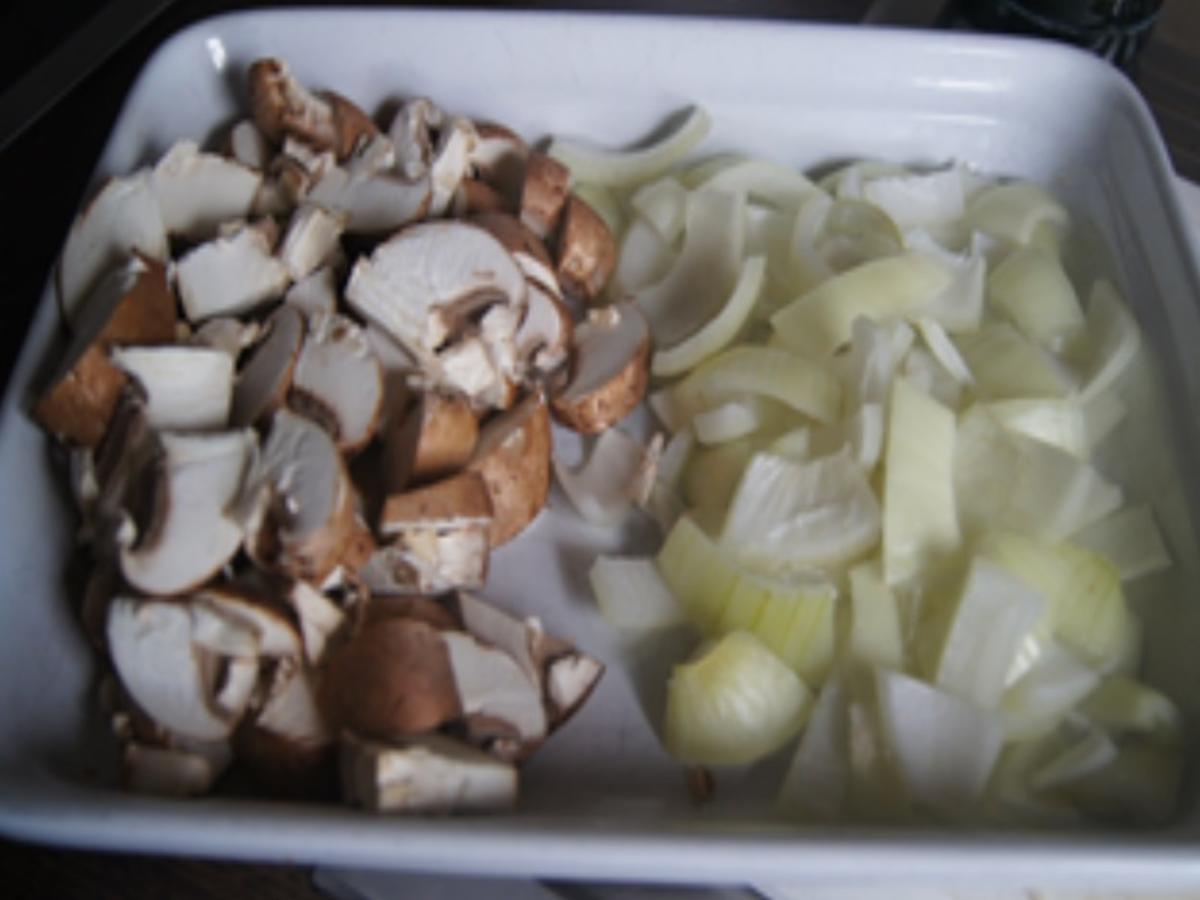 Weißkohl-Kartoffel-Champignon-Hackfleisch-Pfanne - Rezept - Bild Nr. 7