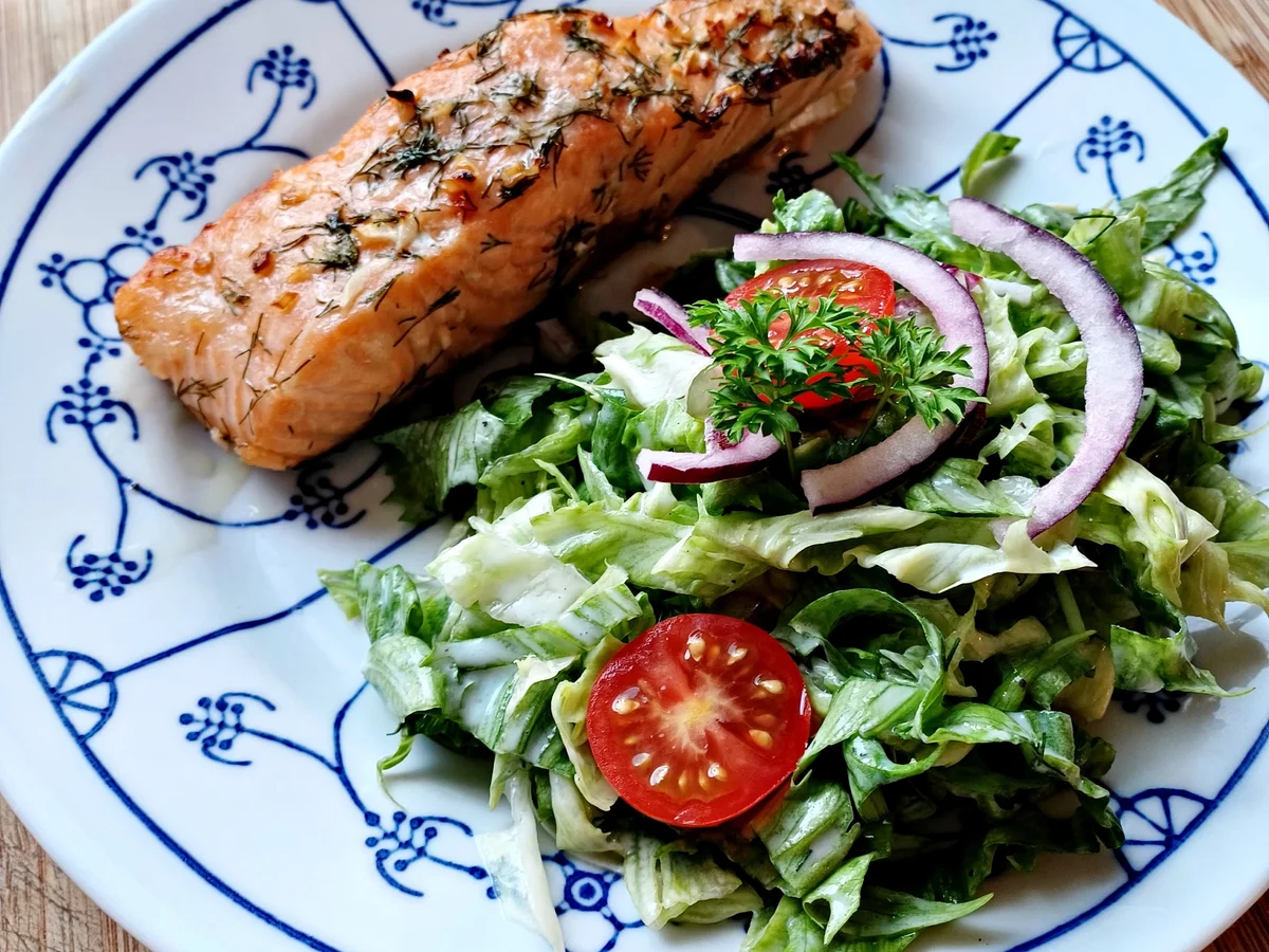 Lachs aus der Heißluftfritteuse - Rezept - Bild Nr. 2