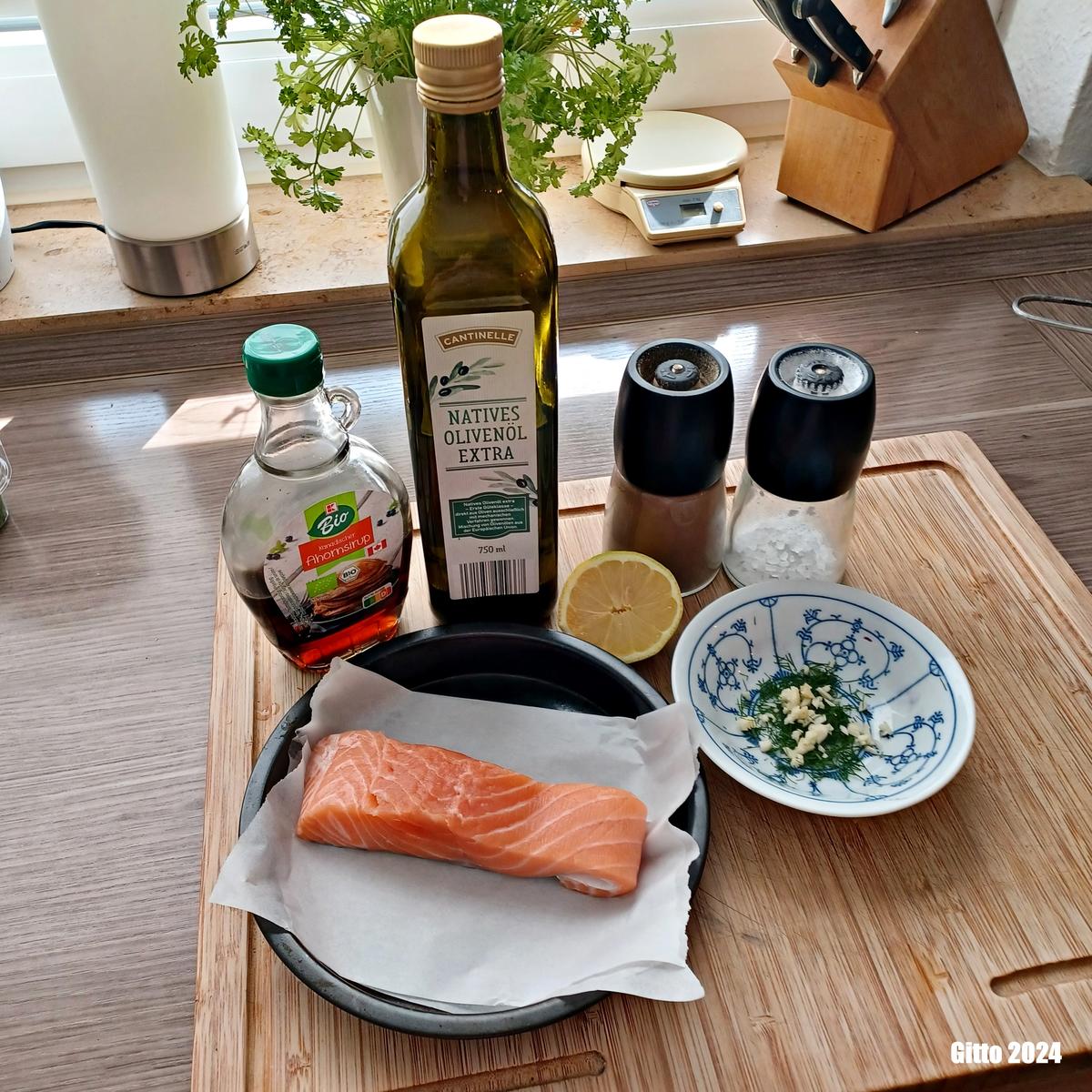 Lachs aus der Heißluftfritteuse - Rezept - Bild Nr. 3