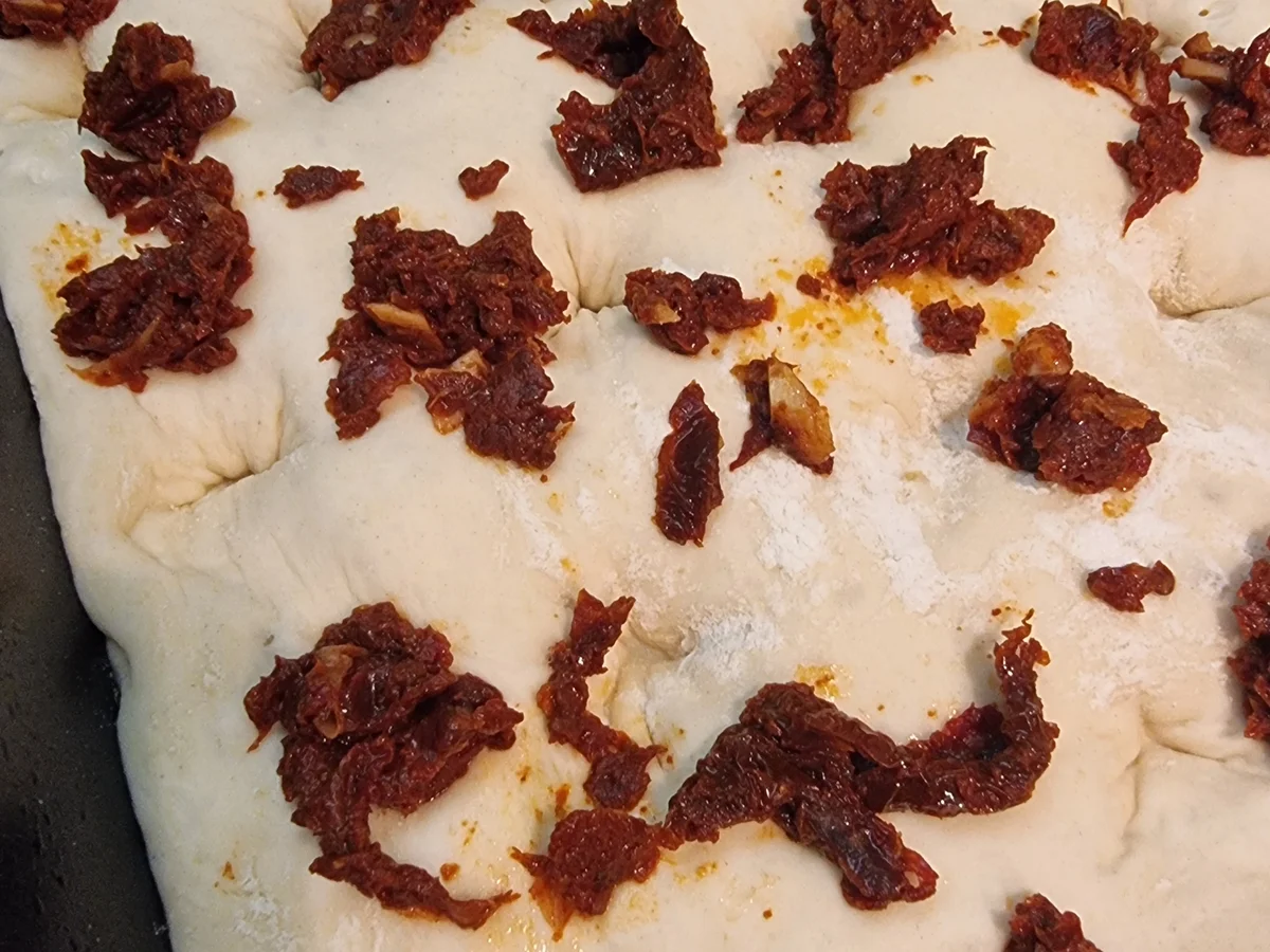 Tomaten-Käse-Focaccia - Rezept - Bild Nr. 17074