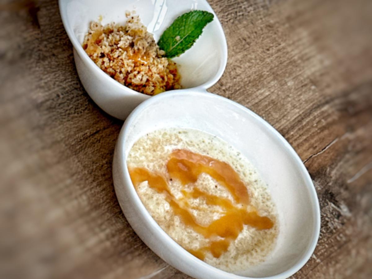 Milchreis mit Mango, Karamell und Crumble (Senna Gammour) - Rezept - Bild Nr. 17063