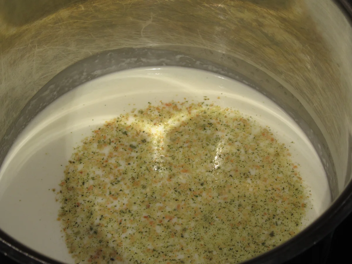 Auflauf: Grießauflauf mit Spargel und Heilbutt - Rezept - Bild Nr. 17064