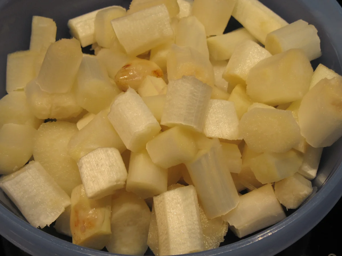 Auflauf: Grießauflauf mit Spargel und Heilbutt - Rezept - Bild Nr. 17067