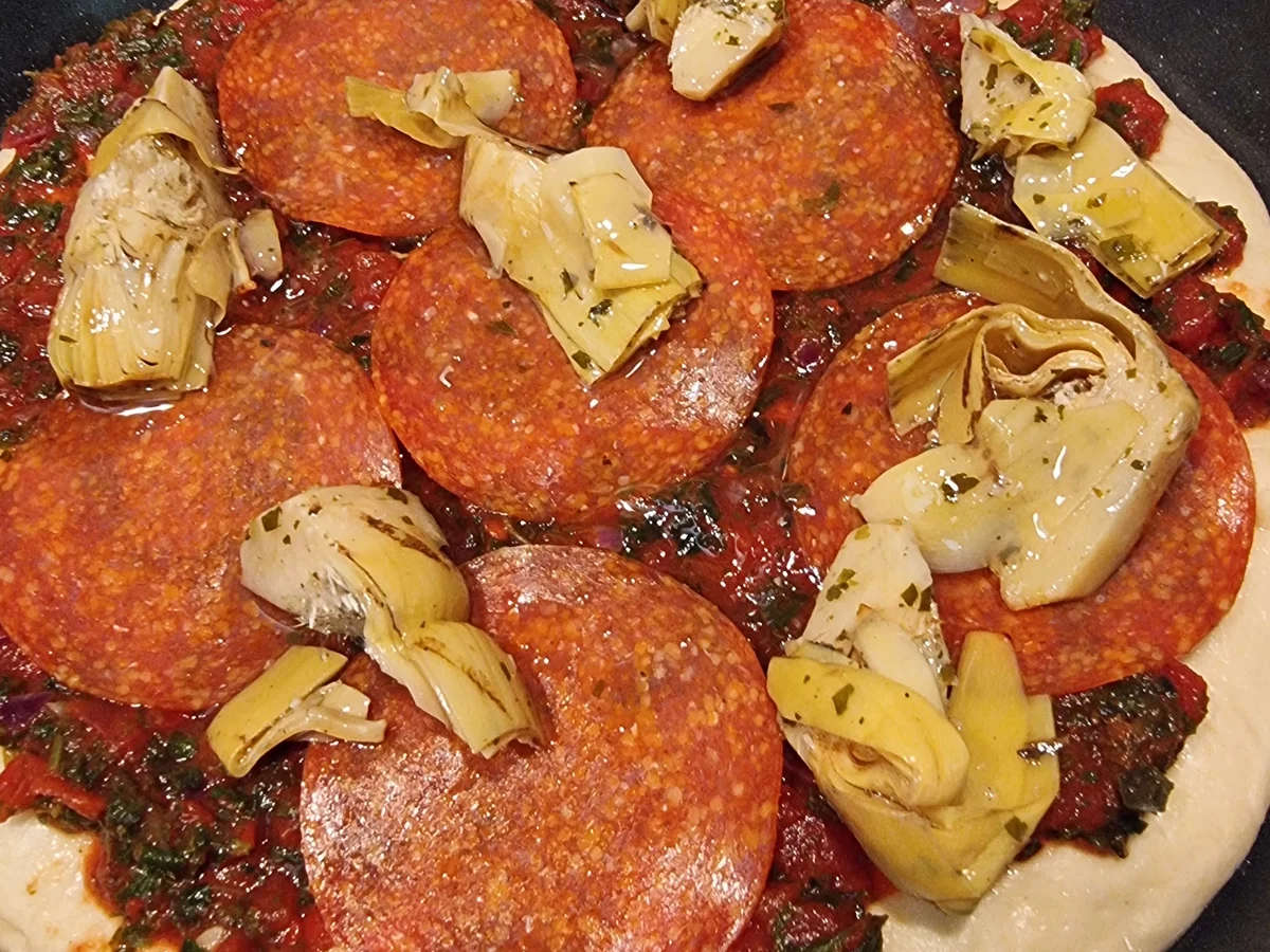 Rezept: Pan-Pizza Bild Nr. 17078 Pan-Pizza - Rezept - Bild Nr. 17078