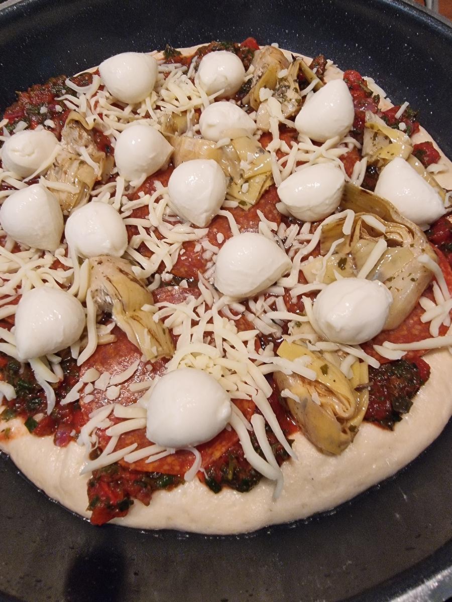 Pan-Pizza - Rezept - Bild Nr. 17079