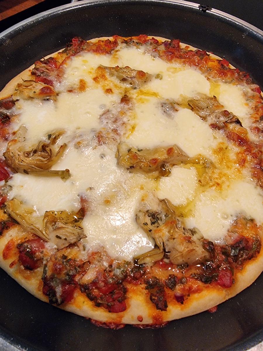 Pan-Pizza - Rezept - Bild Nr. 17080