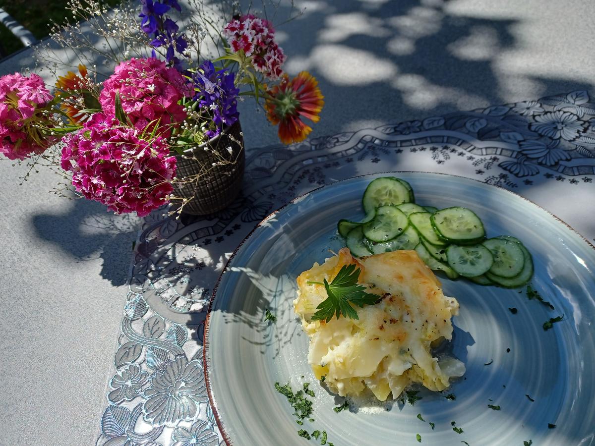 Kartoffelgratin mit Chinakohl - Rezept - Bild Nr. 17063