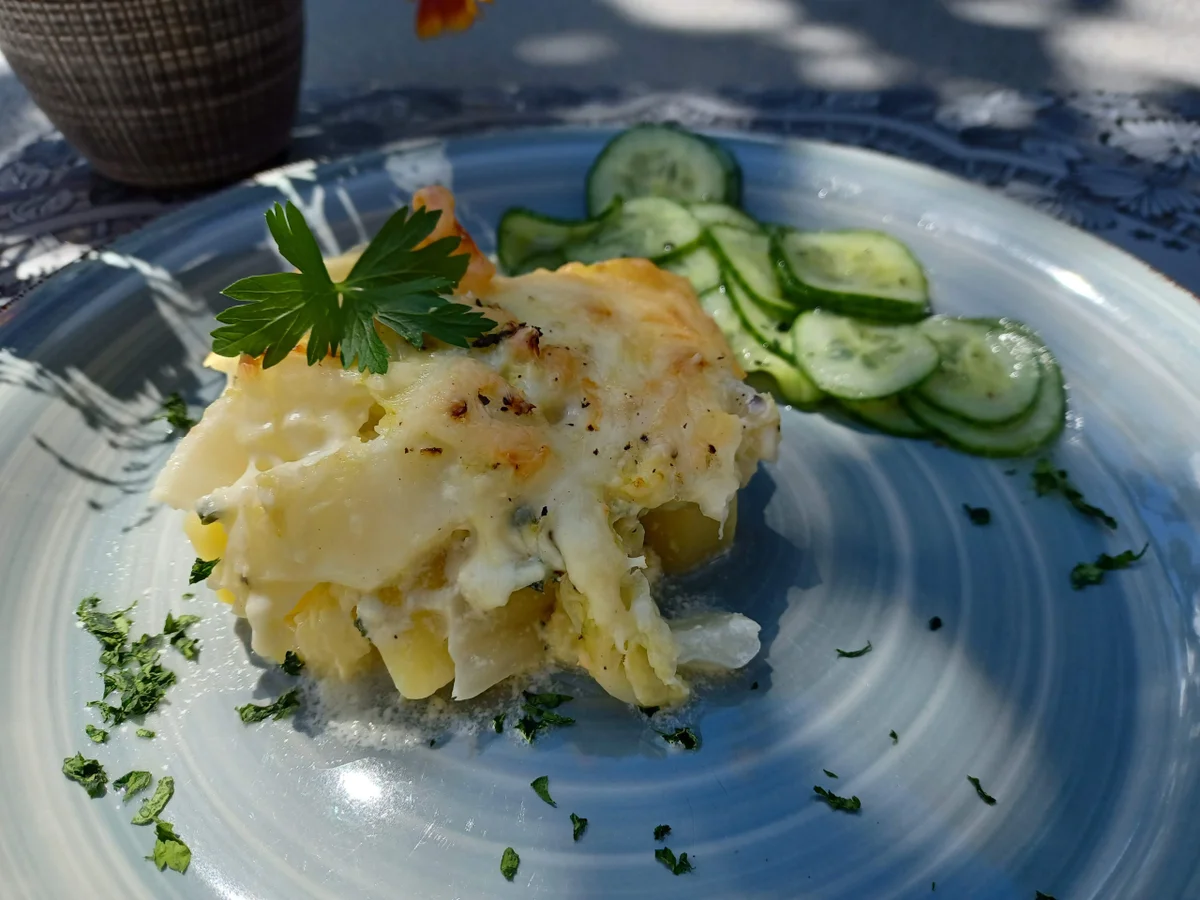 Kartoffelgratin mit Chinakohl - Rezept - Bild Nr. 17071