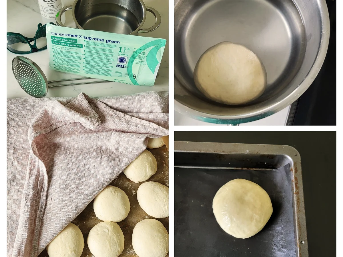 Laugenbrötchen aus reinem Sauerteig - Rezept - Bild Nr. 8