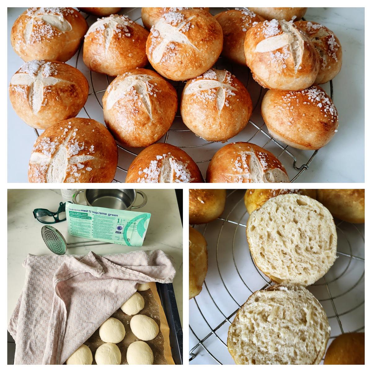 Laugenbrötchen aus reinem Sauerteig - Rezept - Bild Nr. 9