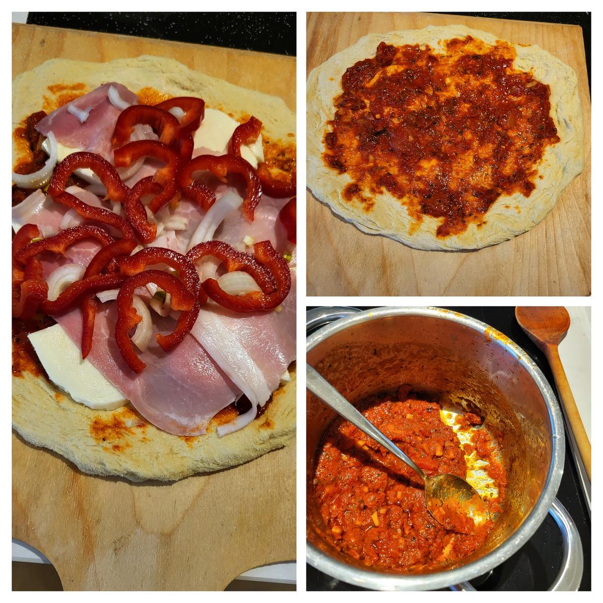 Pizza Napoletana aus reinem Sauerteig - Rezept - Bild Nr. 17064