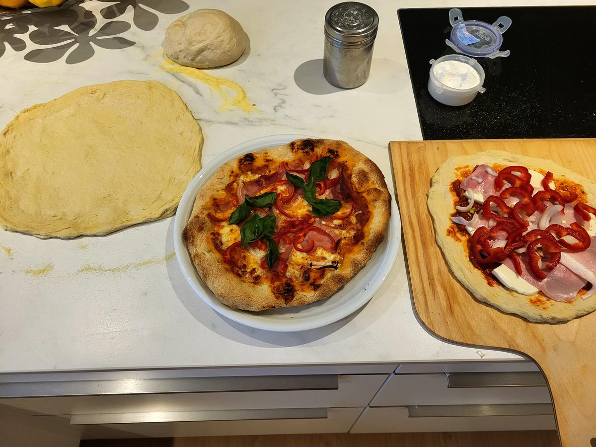 Pizza Napoletana aus reinem Sauerteig - Rezept - Bild Nr. 17066