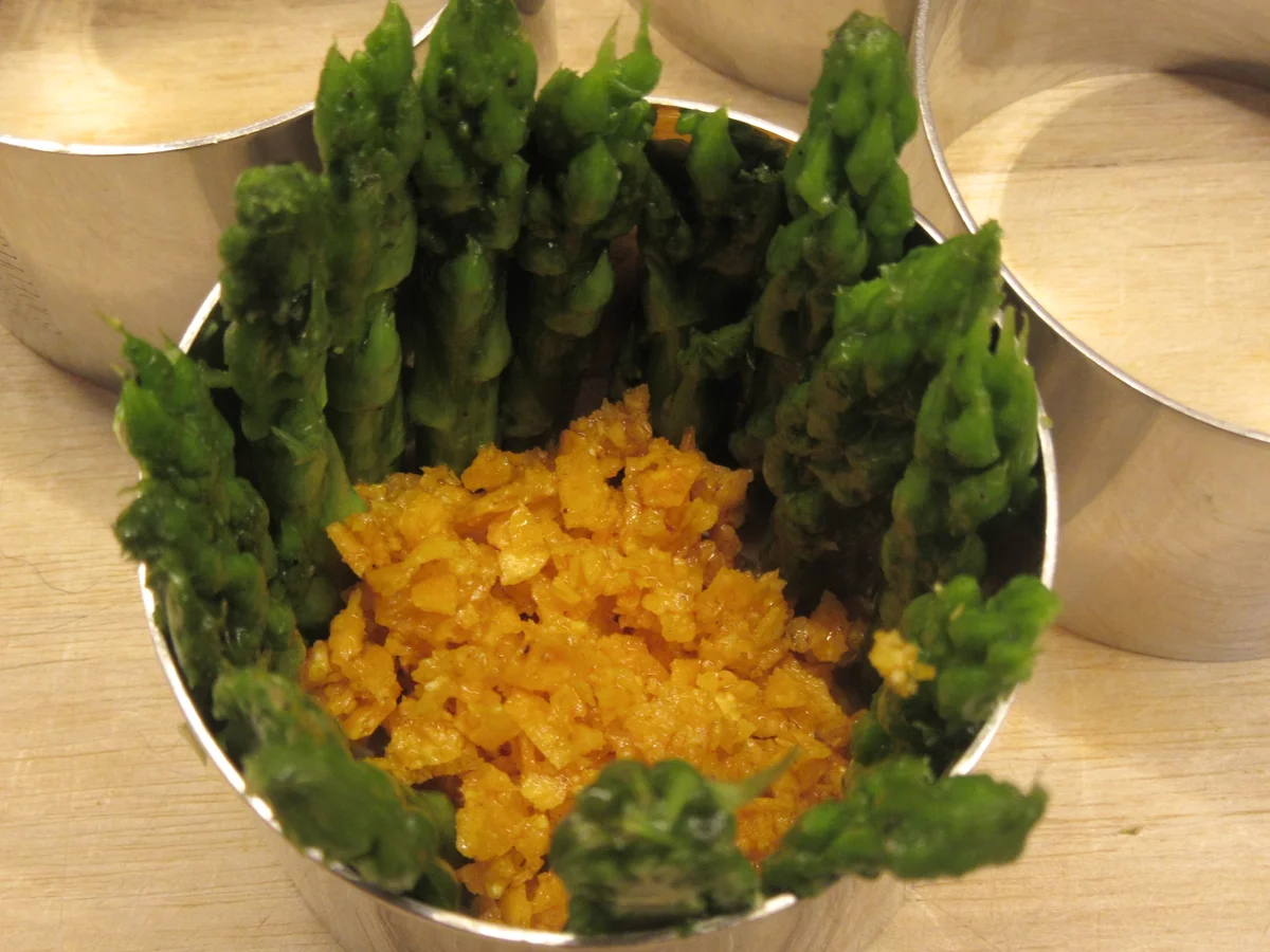 Vorspeise: Spargelmousse mit Garnele - Rezept - Bild Nr. 17081