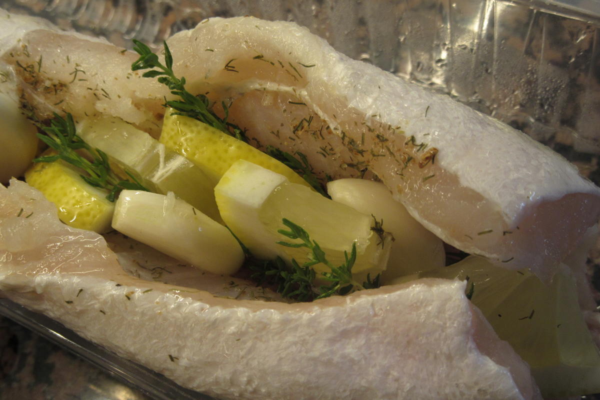 Fisch: Hecht aus dem Rohr - Rezept - Bild Nr. 17078