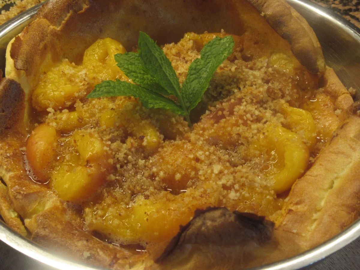 Rezept: Pfannkuchen: Little Sweet Dutch Baby mit Marillen Bild Nr. 2 Pfannkuchen: Little Sweet Dutch Baby mit Marillen - Rezept - Bild Nr. 2