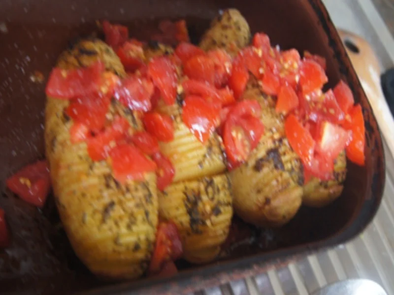 Rezept: Spargel mit Kerbel-Sauce und Hasselback-Kartoffeln Bild Nr. 17086 Spargel mit Kerbel-Sauce und Hasselback-Kartoffeln - Rezept - Bild Nr. 17086