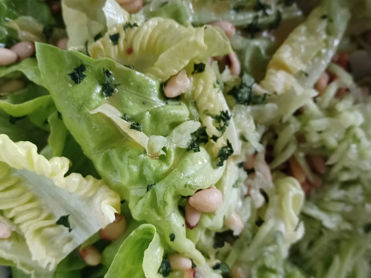 Rezept: Salat mit Orangendressing Bild Nr. 6 Salat mit Orangendressing - Rezept - Bild Nr. 6