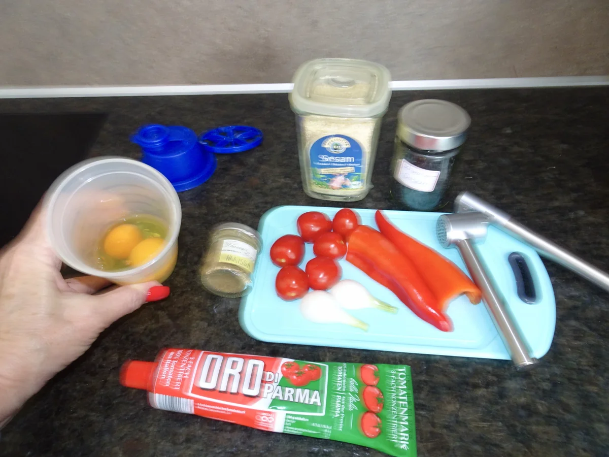 Rezept: Marokkanisches Rührei Bild Nr. 17085 Marokkanisches Rührei - Rezept - Bild Nr. 17085